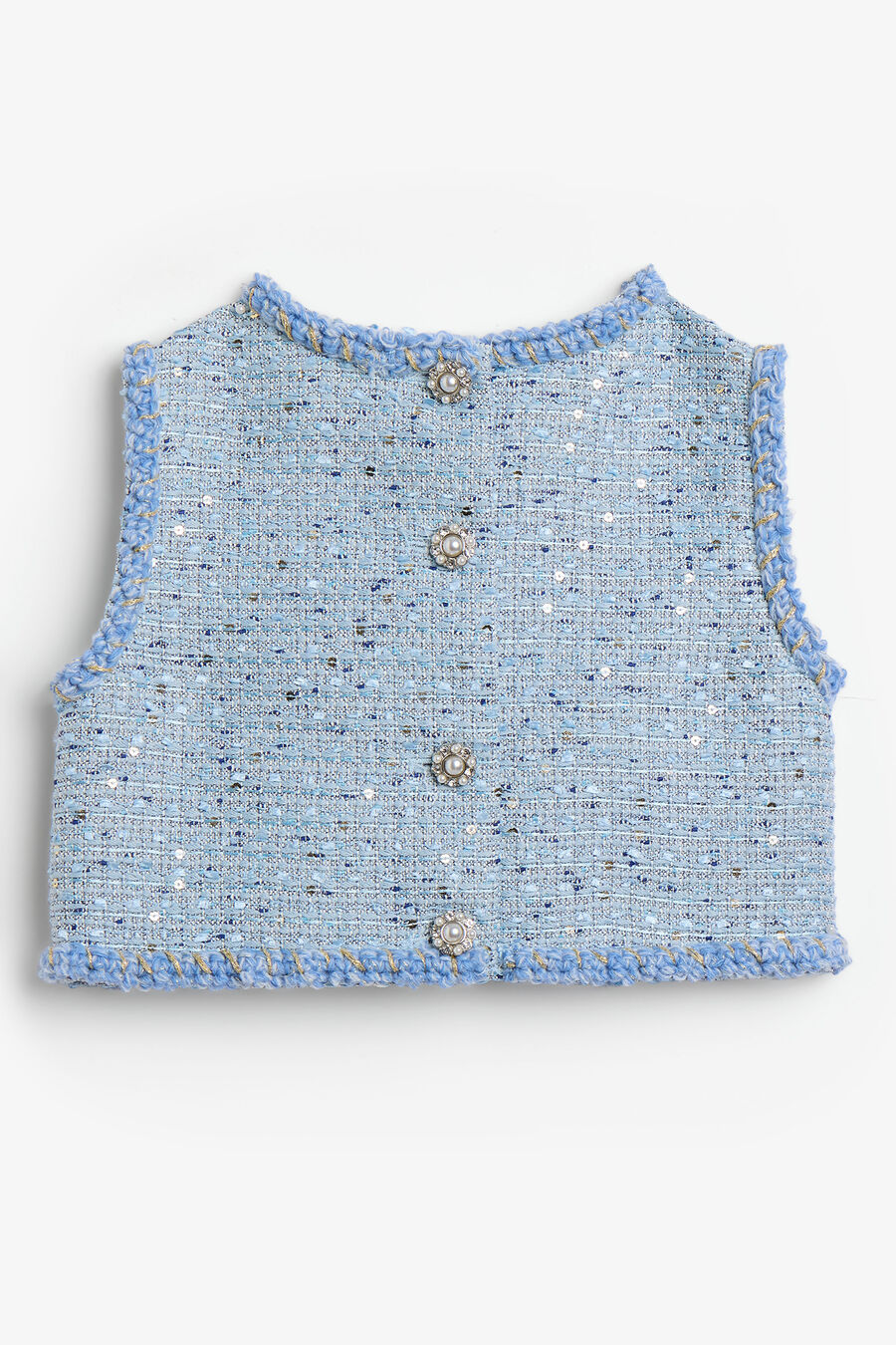 Girls Jayde Sequin Boucle Set