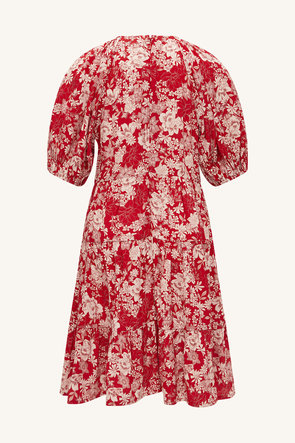 GIRLS NYAH FLORAL MINI DRESS in colour CAVIAR