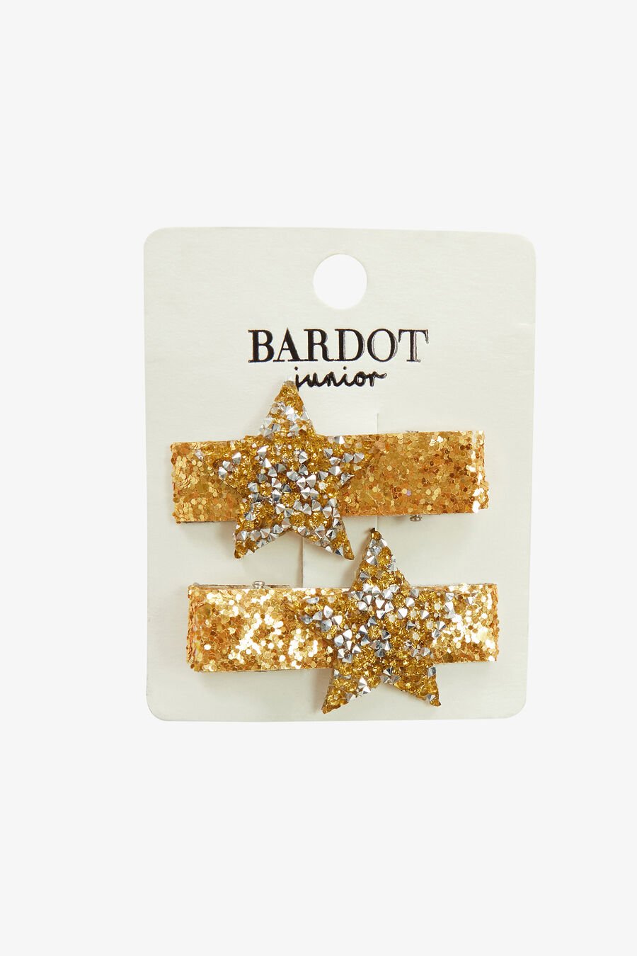 Glitter Star Hairclips