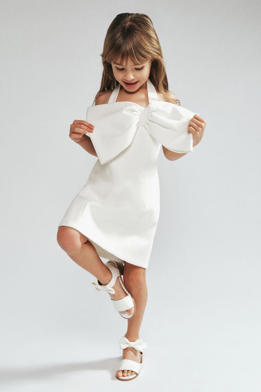 Girls Lyria Bow Dress