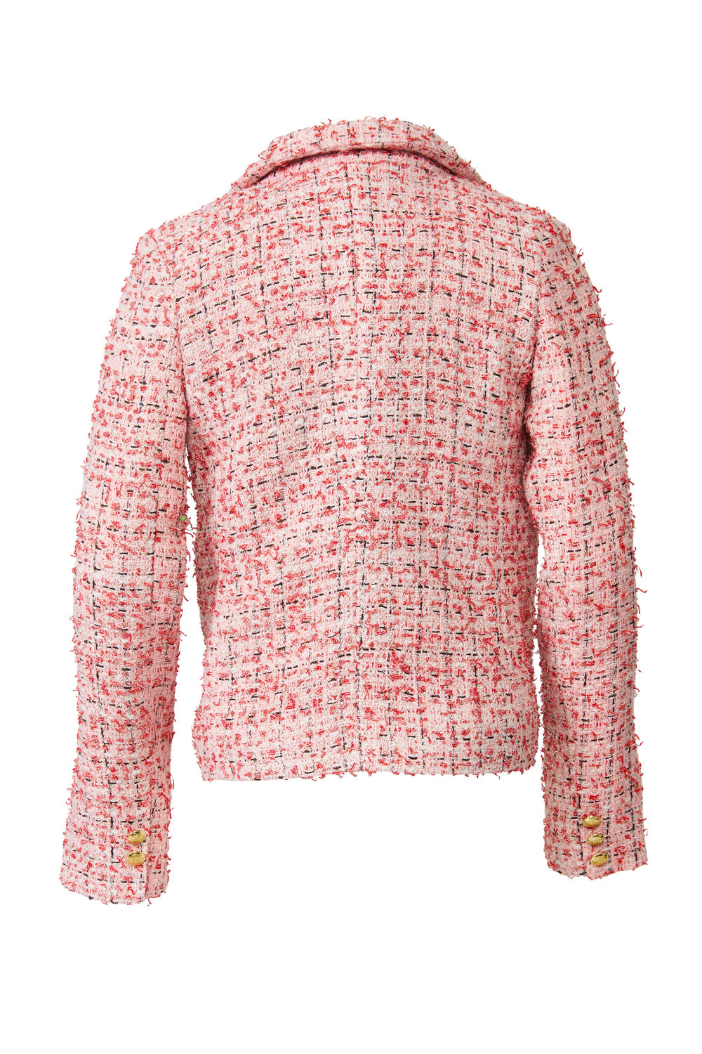 GIRLS ROMA BOUCLE BLAZER in colour MARY'S ROSE