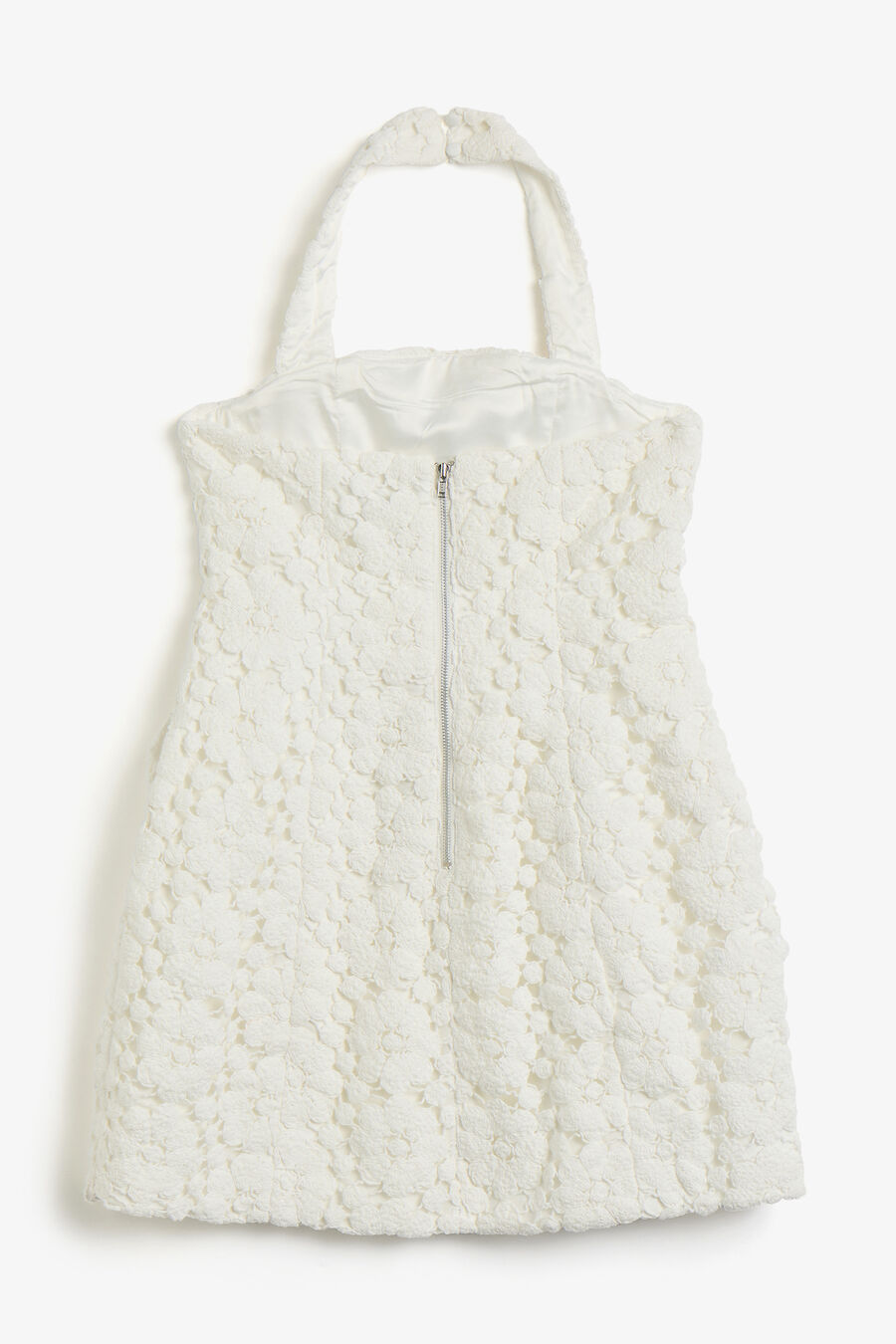 Girls Priscila Crochet Halter Dress