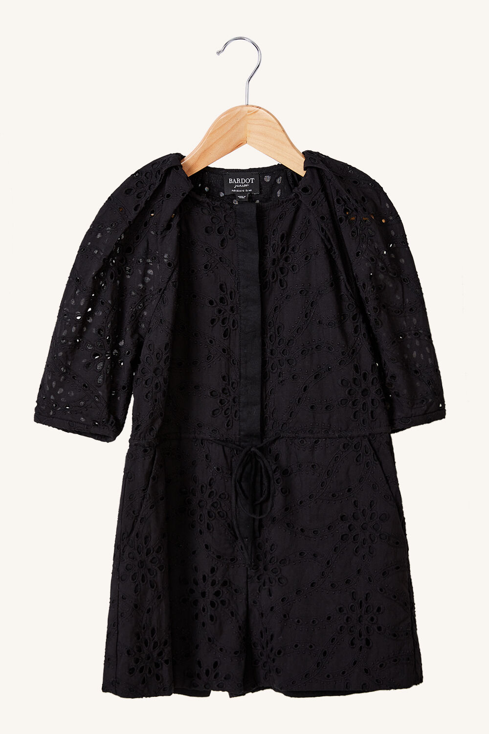 GIRLS THE PUFF PLAYSUIT  in colour CAVIAR