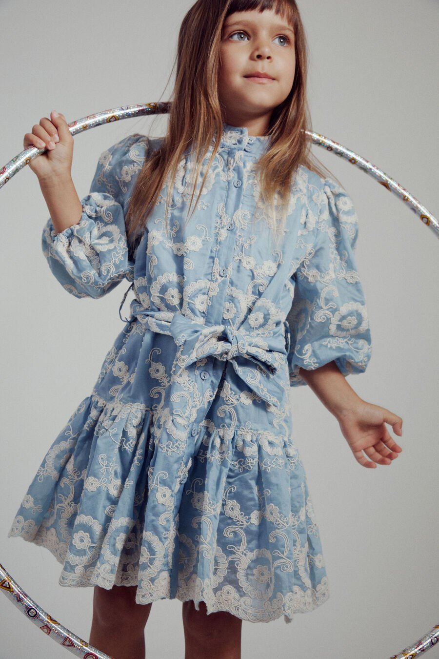 Girls Mila Mini Shirt Dress