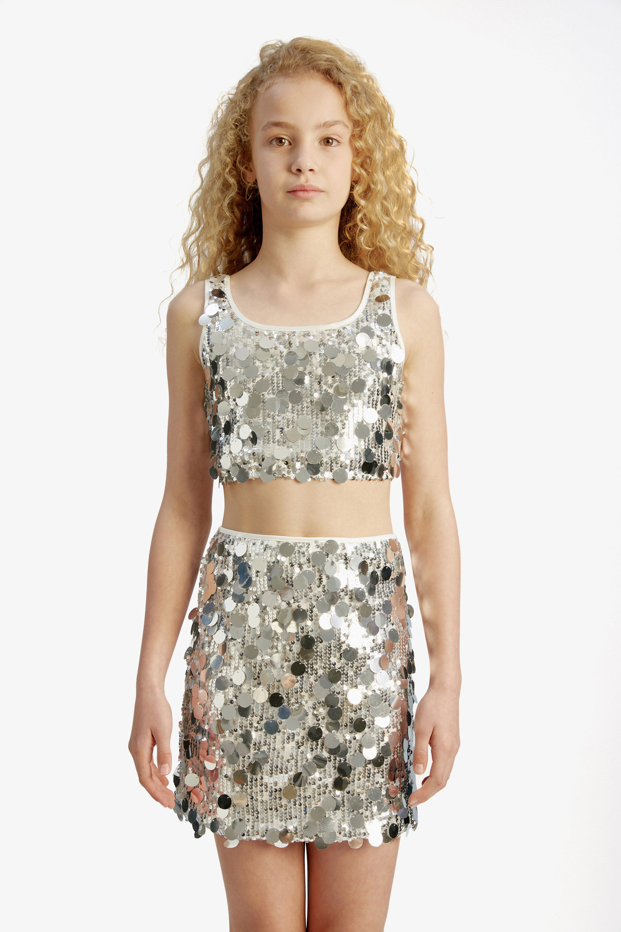 Sequin tops for girls 2025