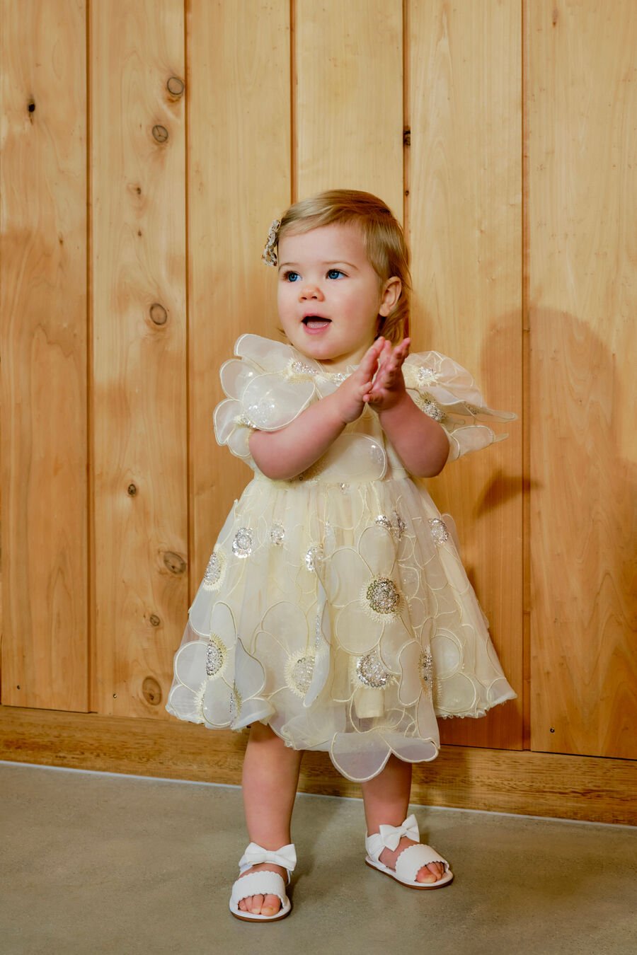 Baby Jamie Flower Heart Dress