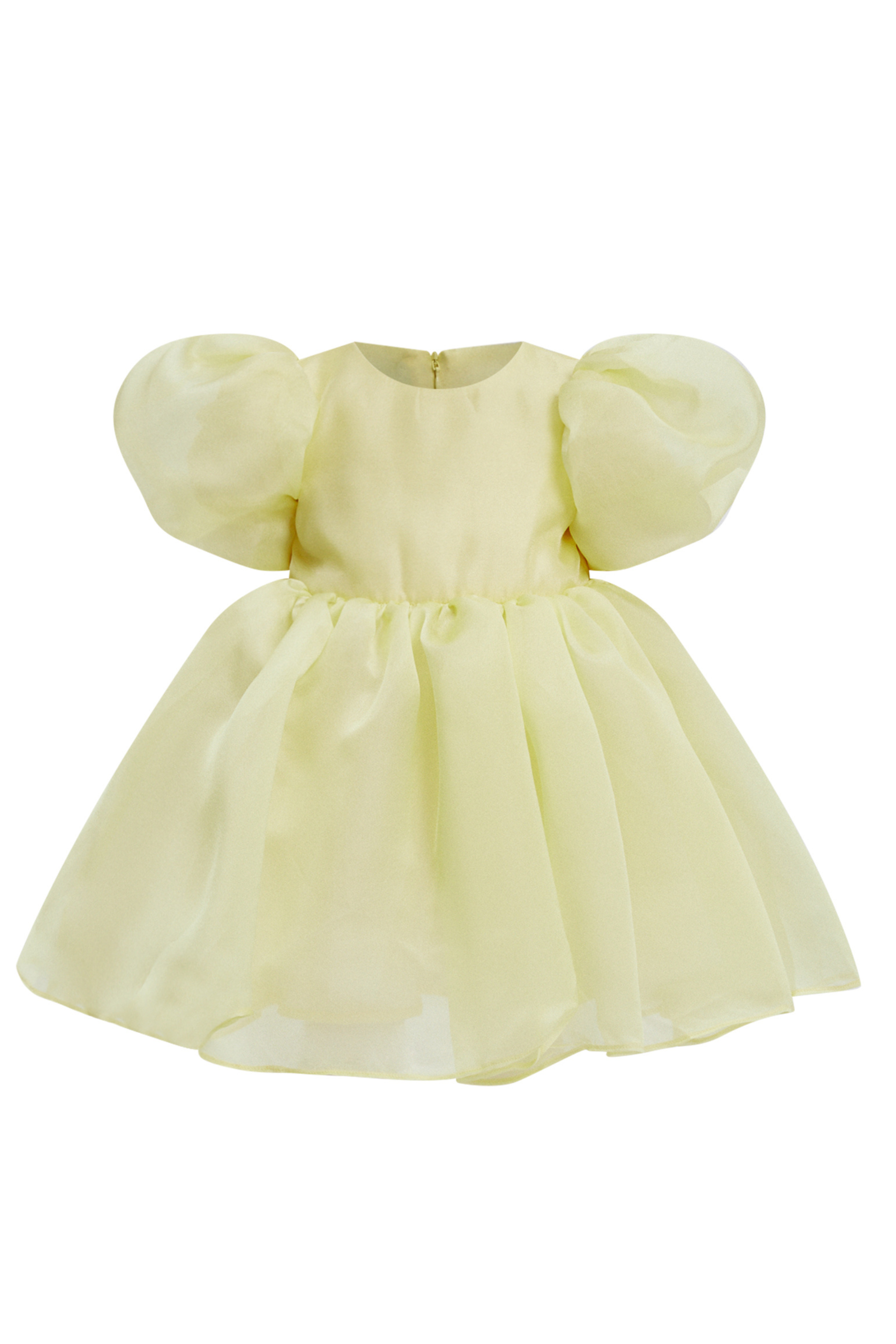 Baby Girl Juliet Organza Mini Dress In Sunshine | Bardot Junior