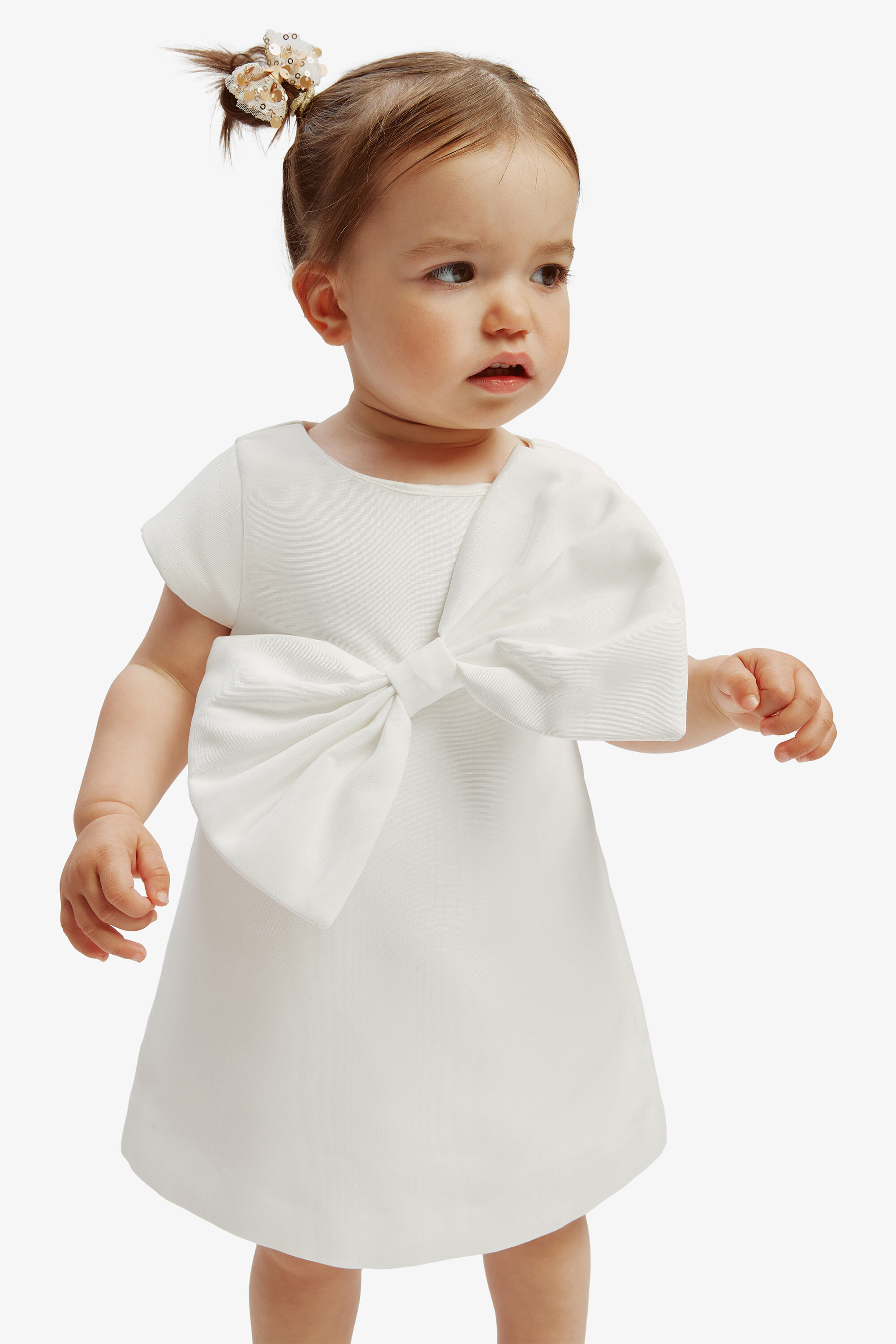 Baby dress white colour on sale