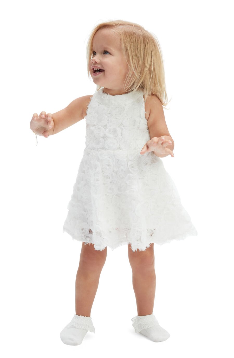 Baby Lizelle Rosette Dress