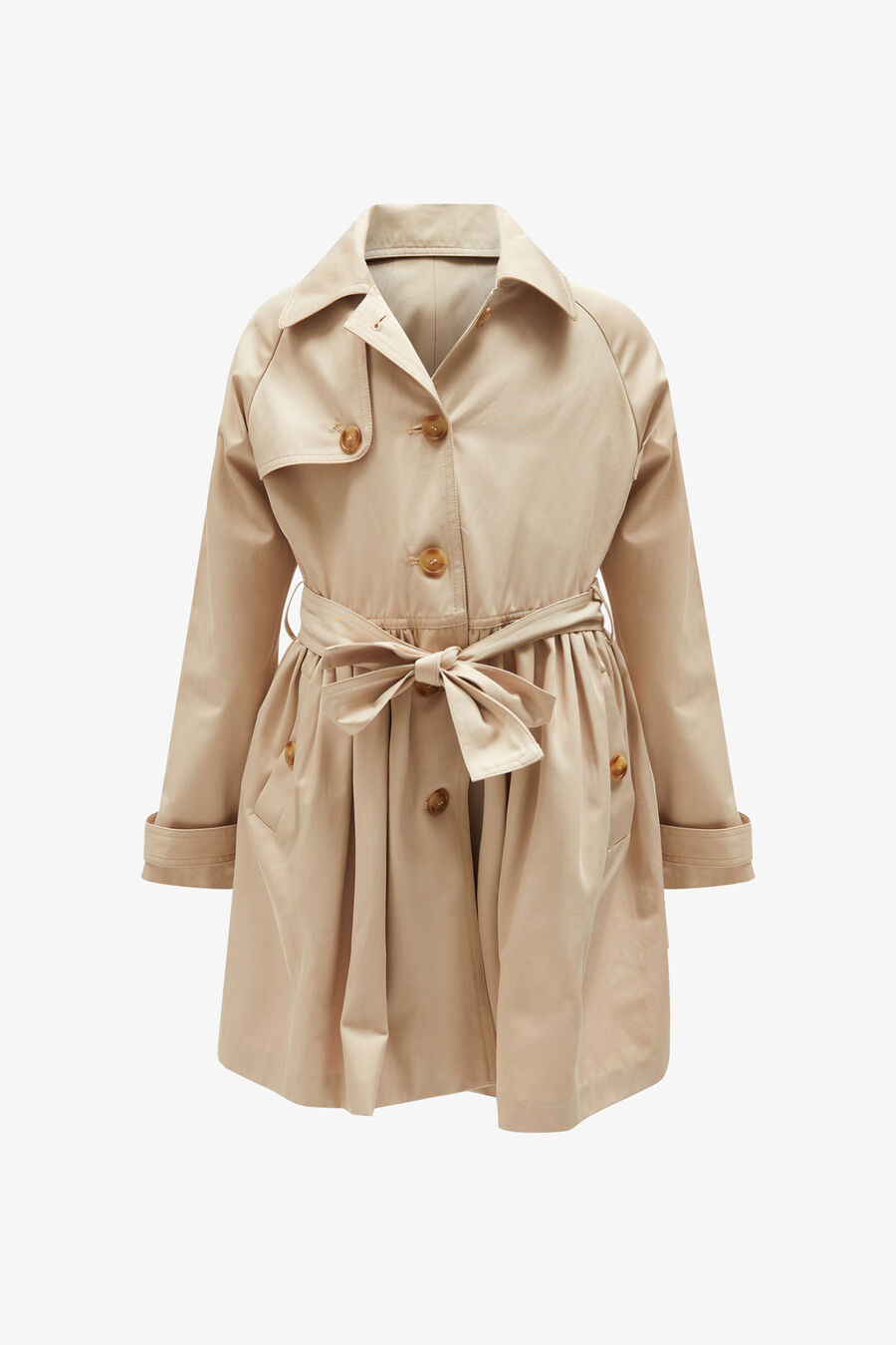 LUCIA CLASSIC TRENCH in colour TAN