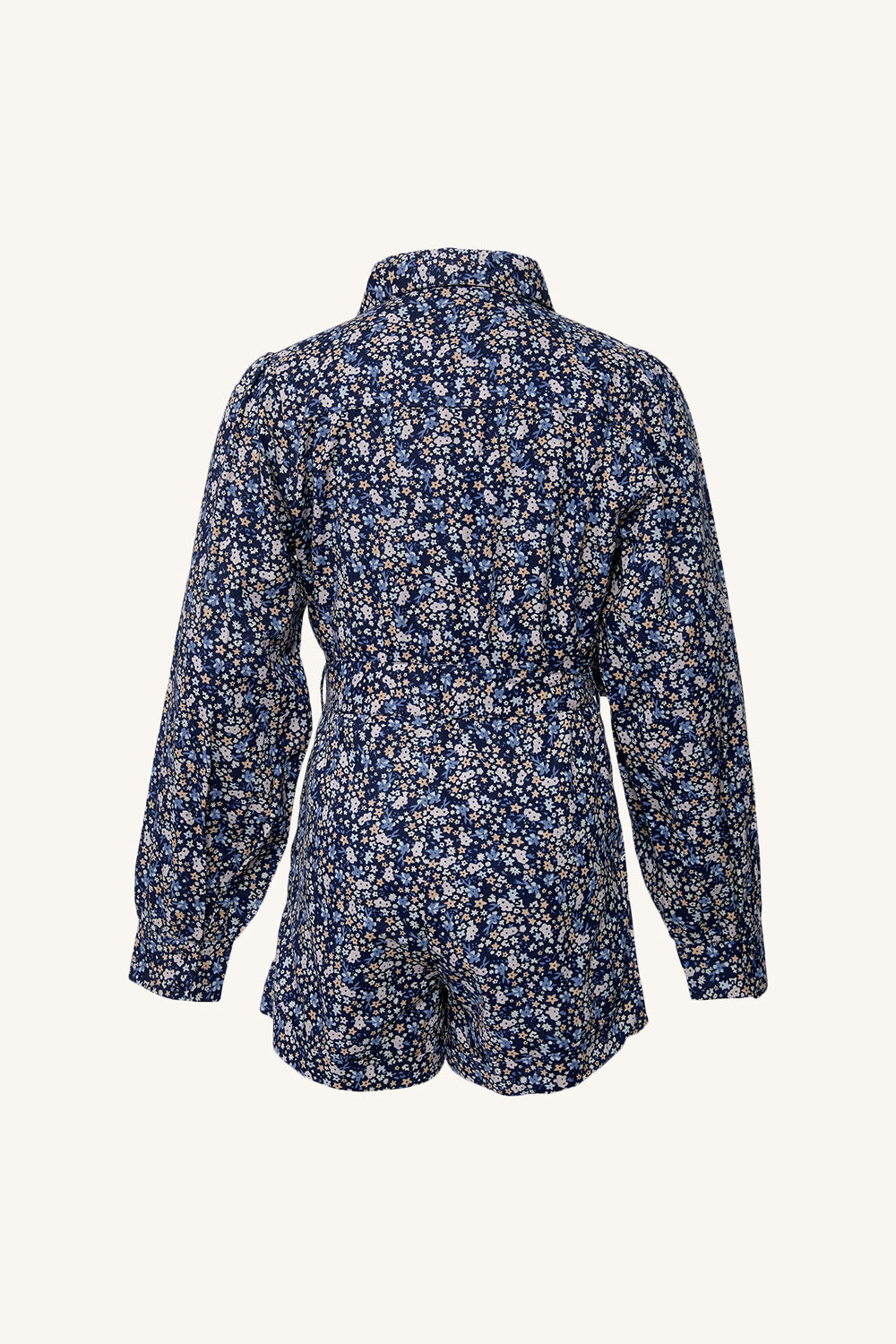 Girls ASHA DITSY PLAYSUIT in colour DRESS BLUES