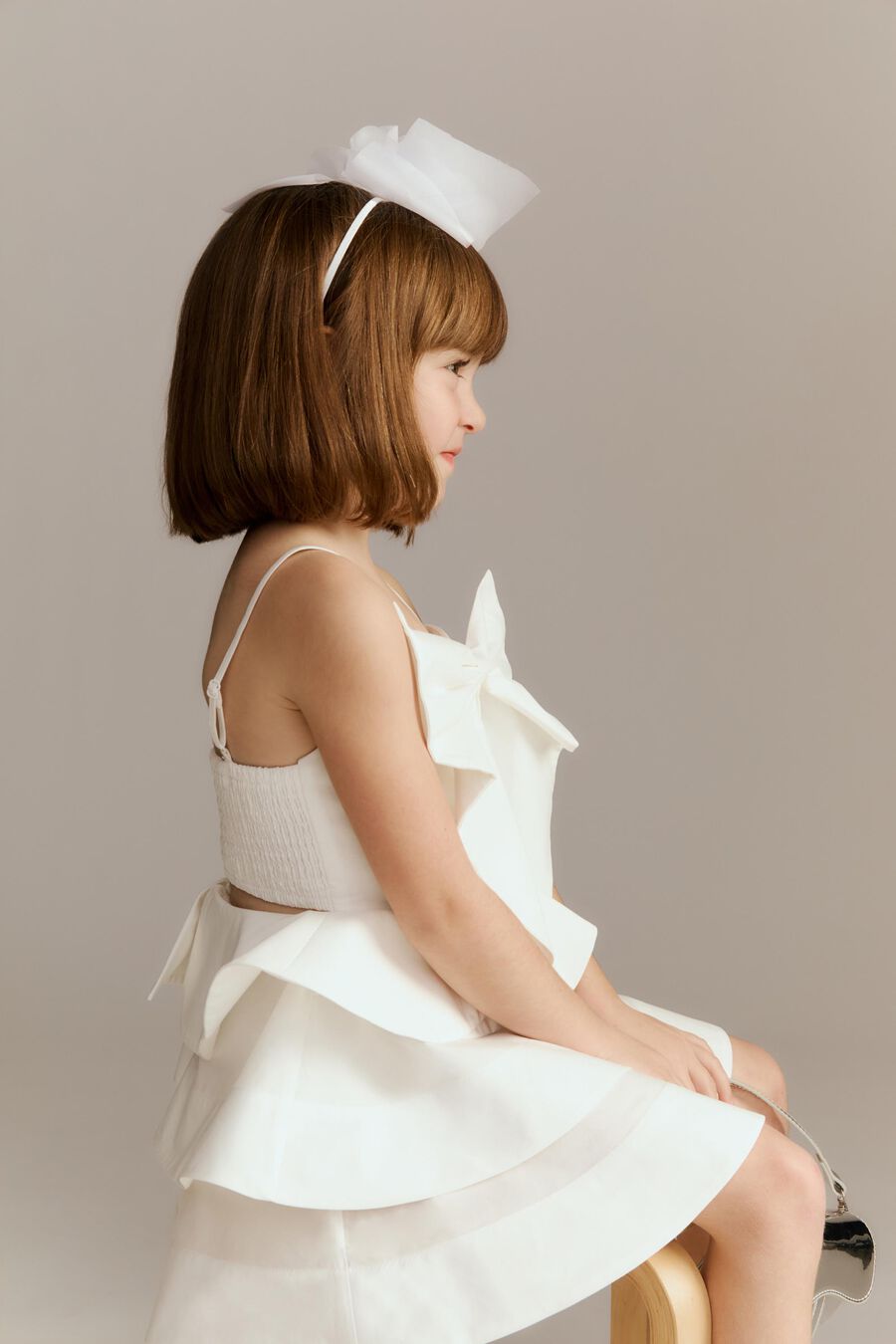 Girls Tulip Bow Dress
