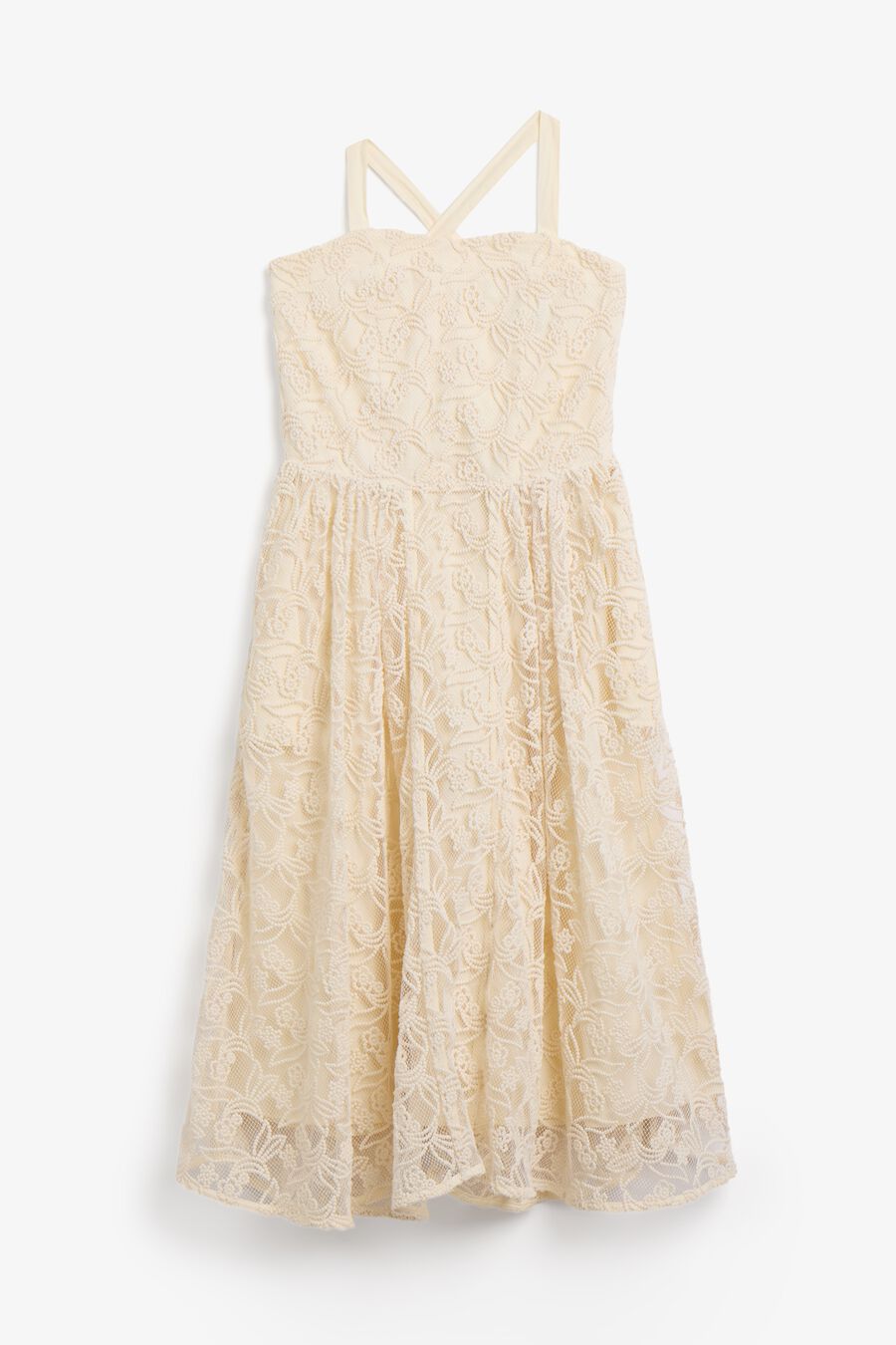 Girls Estie Broderie Lace Midi Dress
