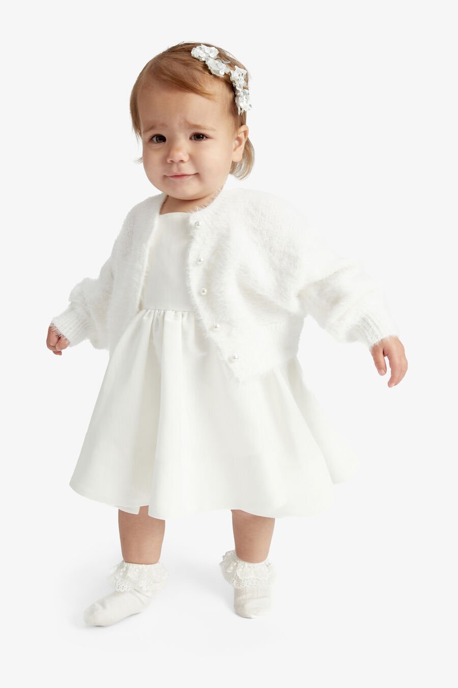 Baby Girl Bell Sleeve Cardi