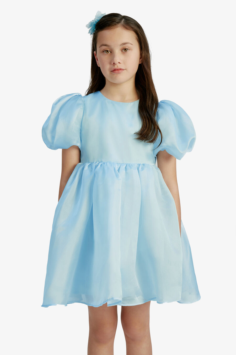 Girls Juliet Organza Mini Dress