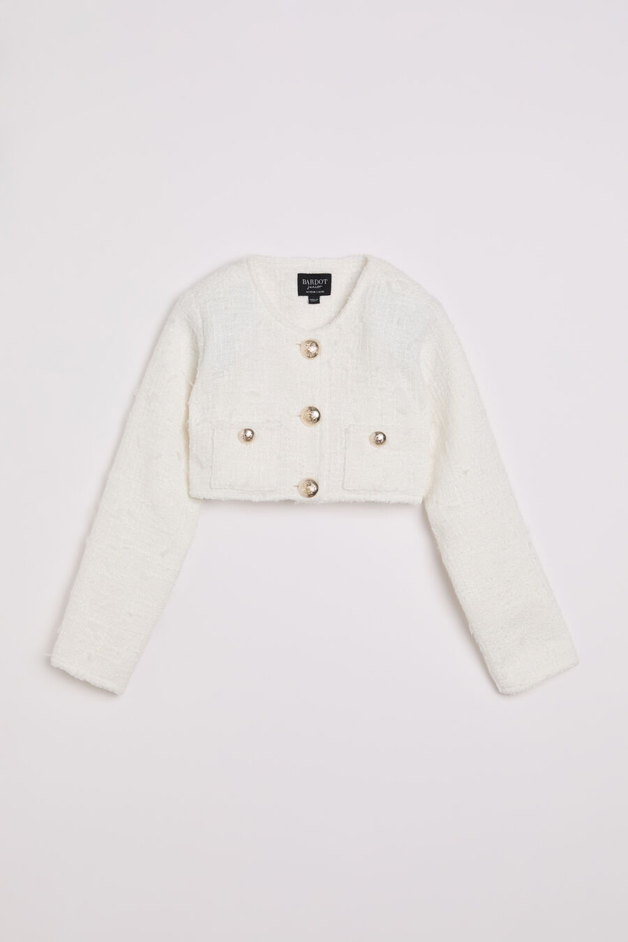 Girls Sutton Boucle Crop Jacket