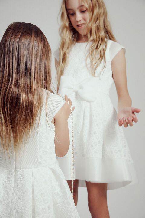 AVA STARLET DRESS in colour SNOW WHITE