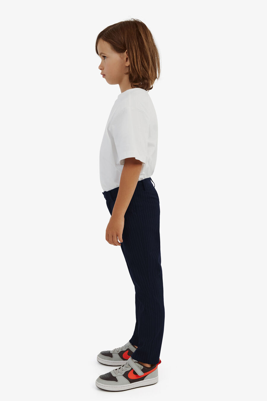 Boys Charles Pin Striped Pant