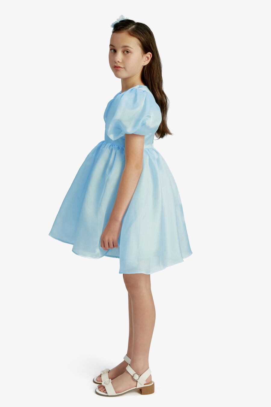 Girls Juliet Organza Mini Dress