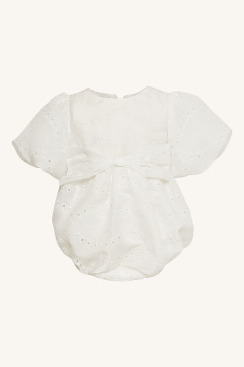 RUE EMBROIDERED GROW in colour CLOUD DANCER