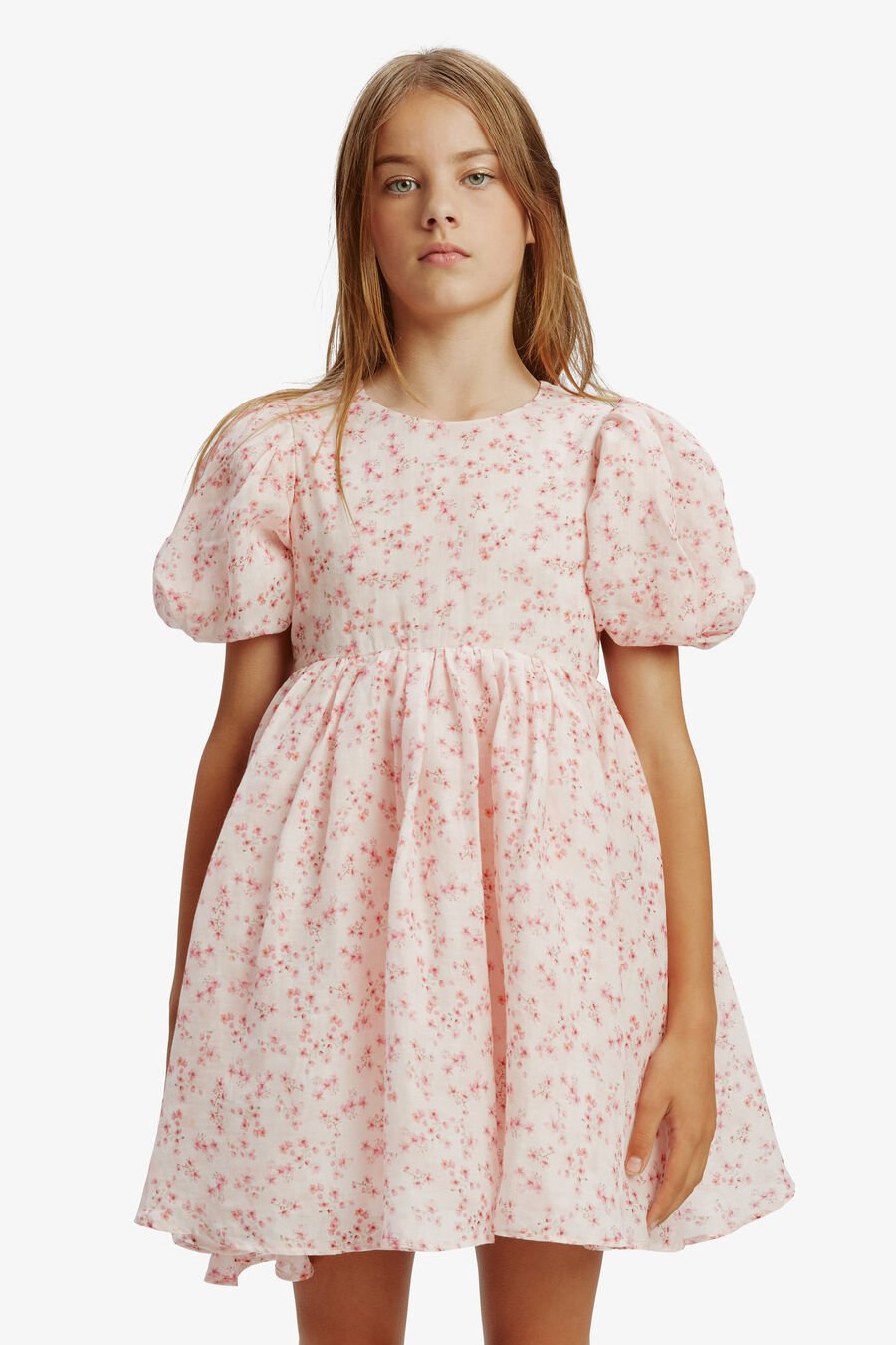 Girls Juliet Floral Mini Dress