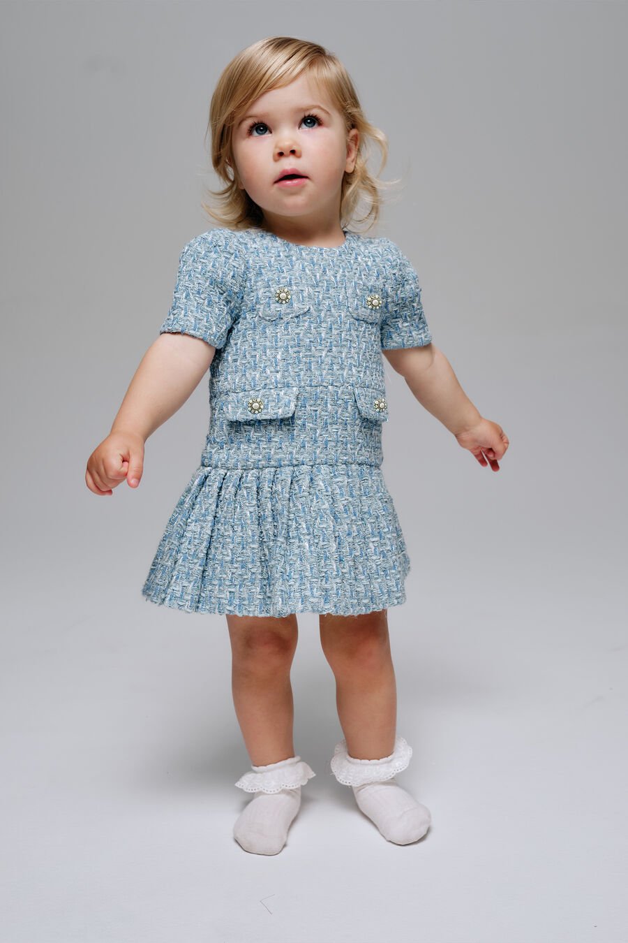 Baby Shiloh Boucle Dress