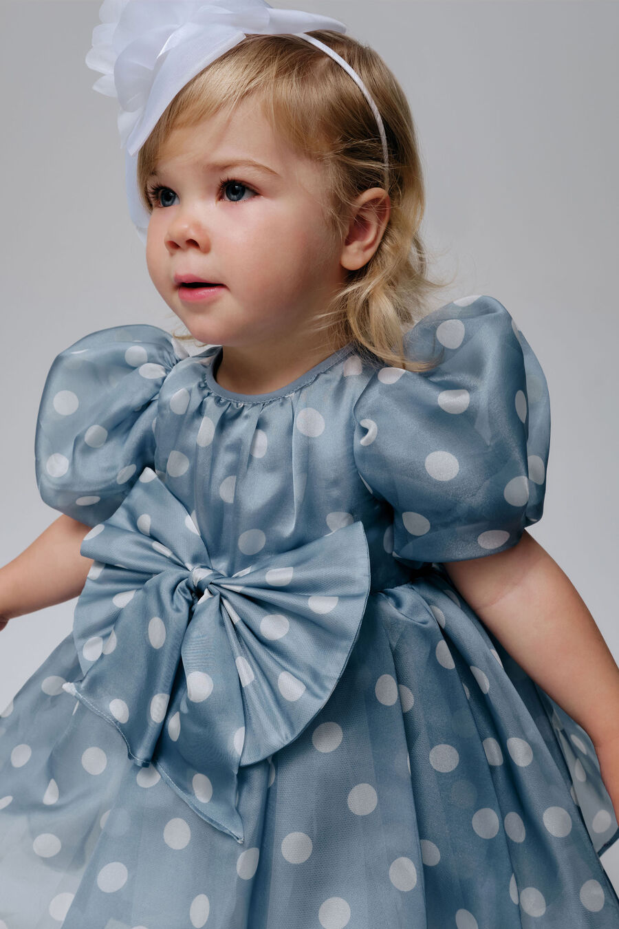 Baby Girl Wednesday Polka Dot Dress