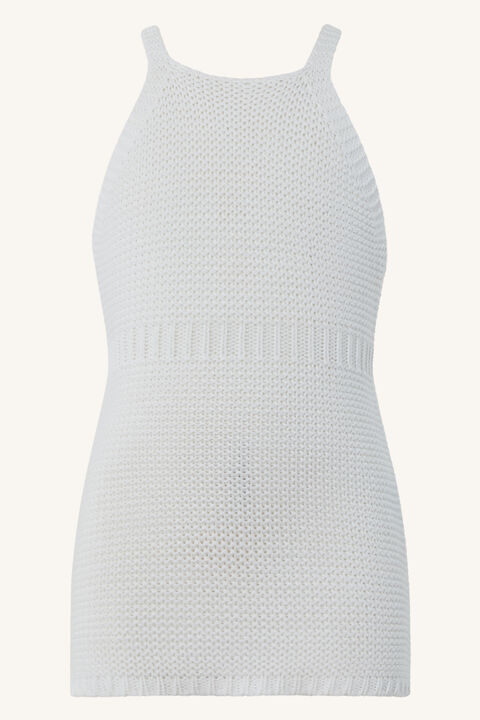 BABY GIRL ANDI KNIT DRESS in colour BRIGHT WHITE
