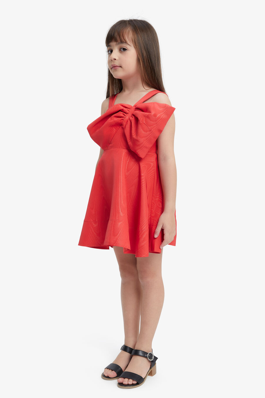 Girls Stefania Mini Bow Dress