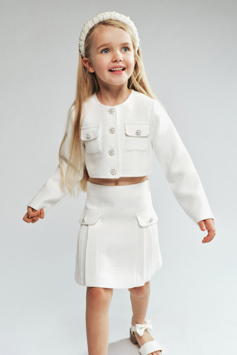 Girls Trinity Boucle Set