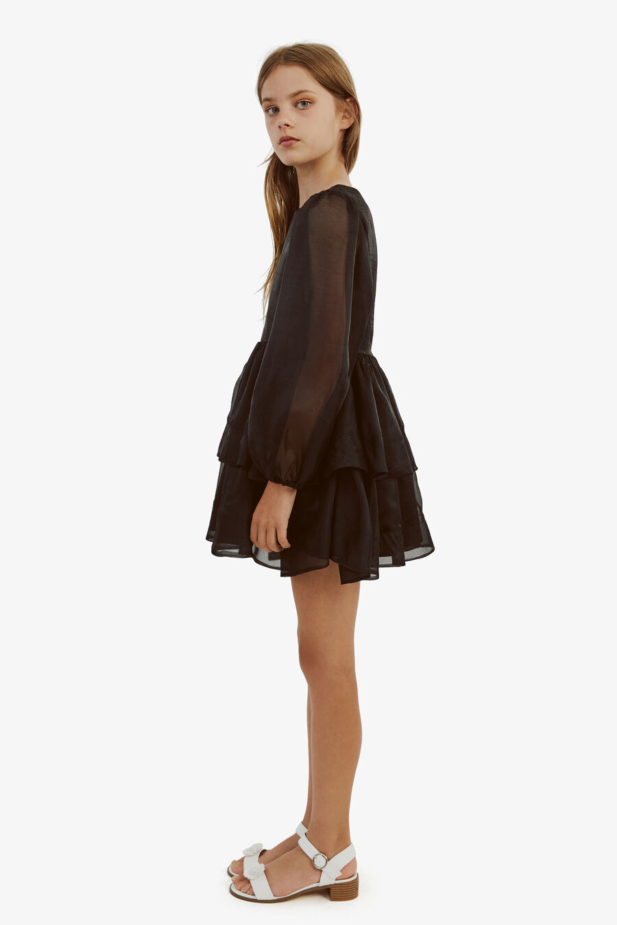 Girls Wednesday Organza Dress