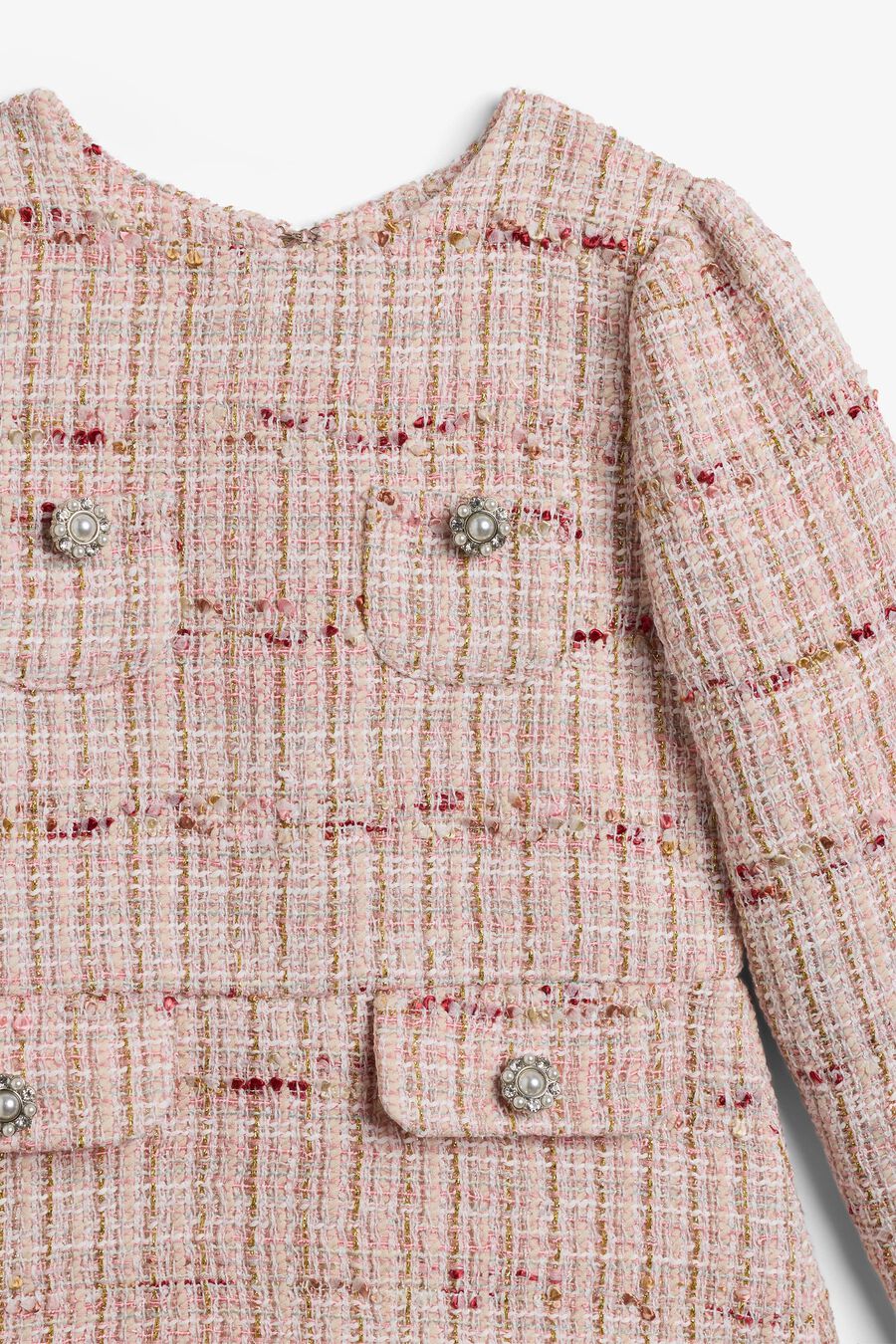 Girls Callie Boucle Mini Dress