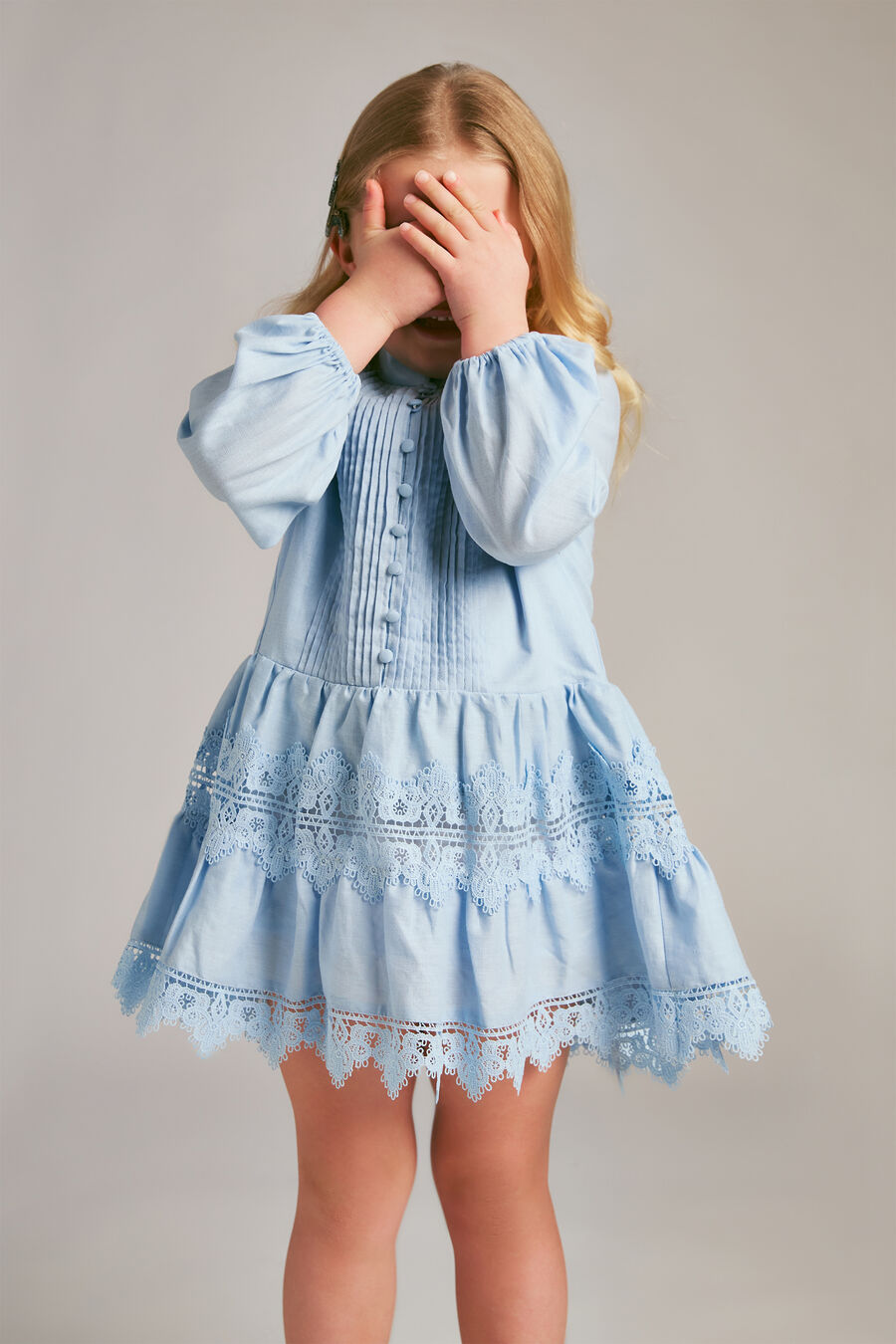 Girls Anais Mini Shirt Dress