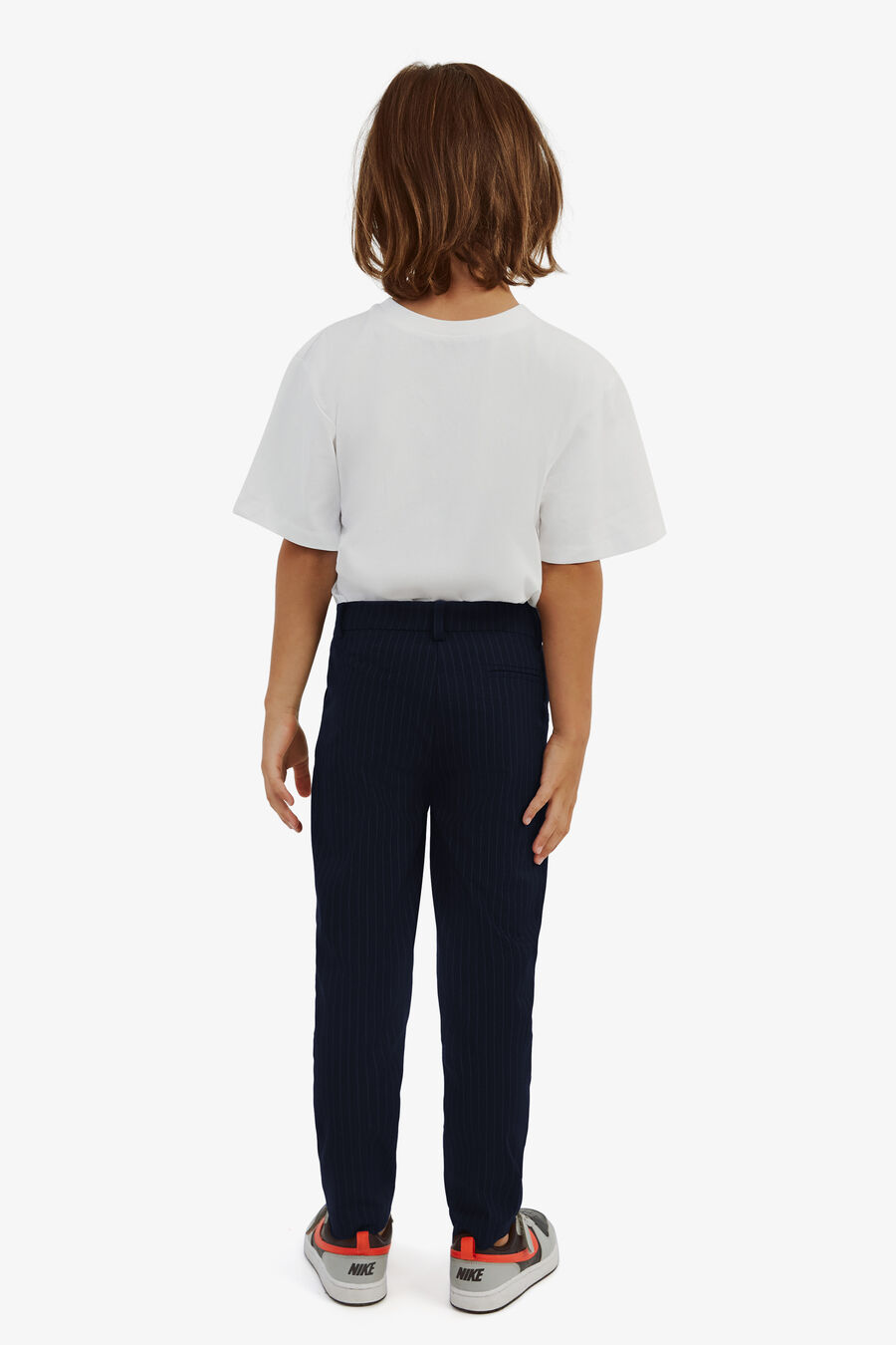 Boys Charles Pin Striped Pant
