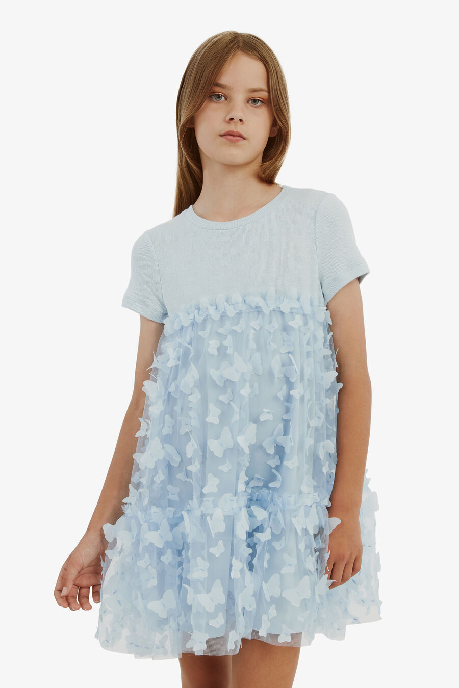 Girls Mattie Tiered Dress