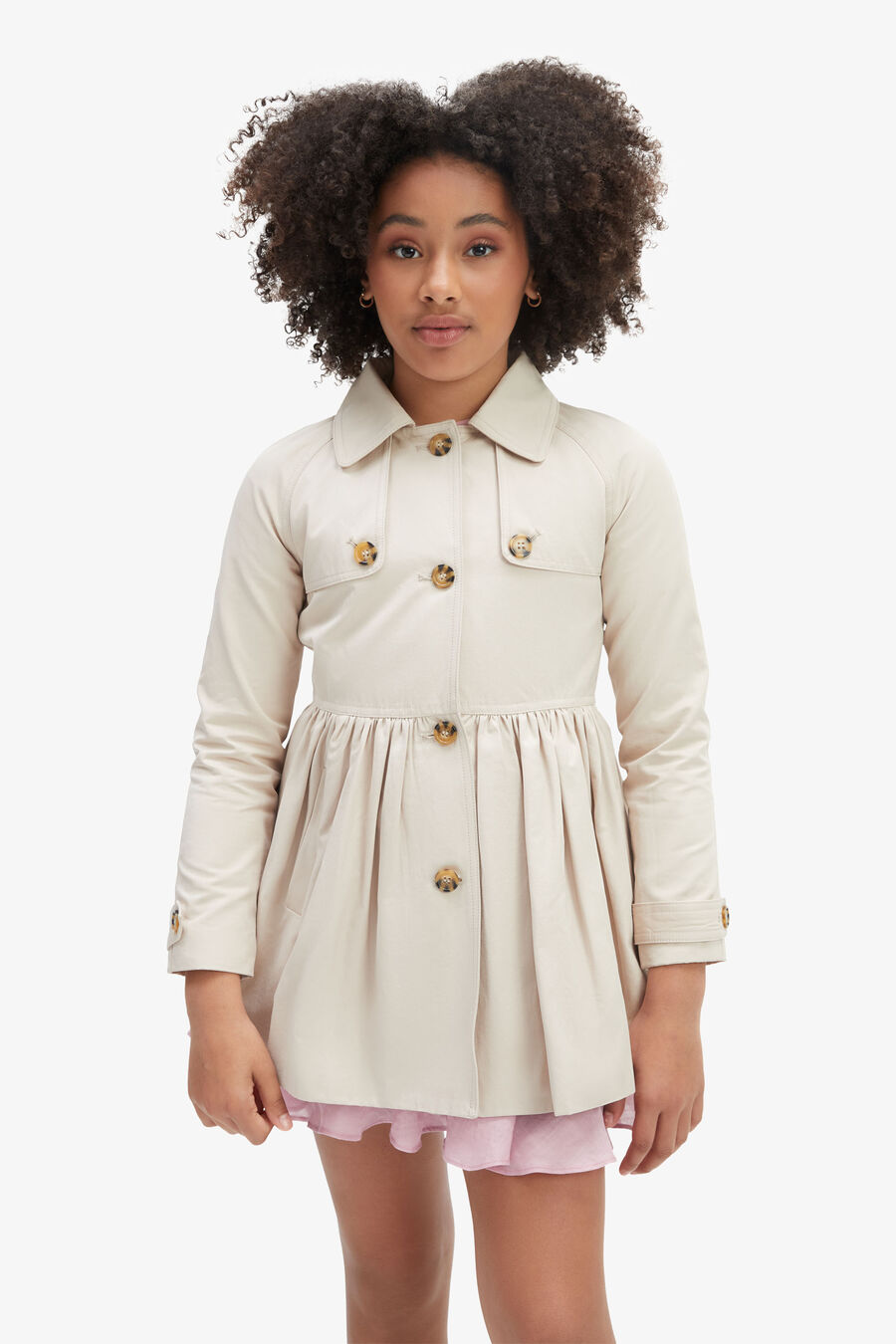 Girls Mia Classic Trench