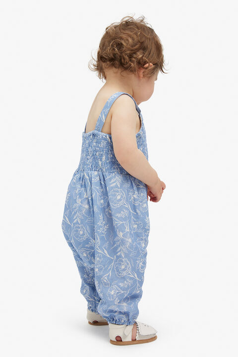 BABY GIRL MISSY FLORAL ONESIE in colour LOTUS