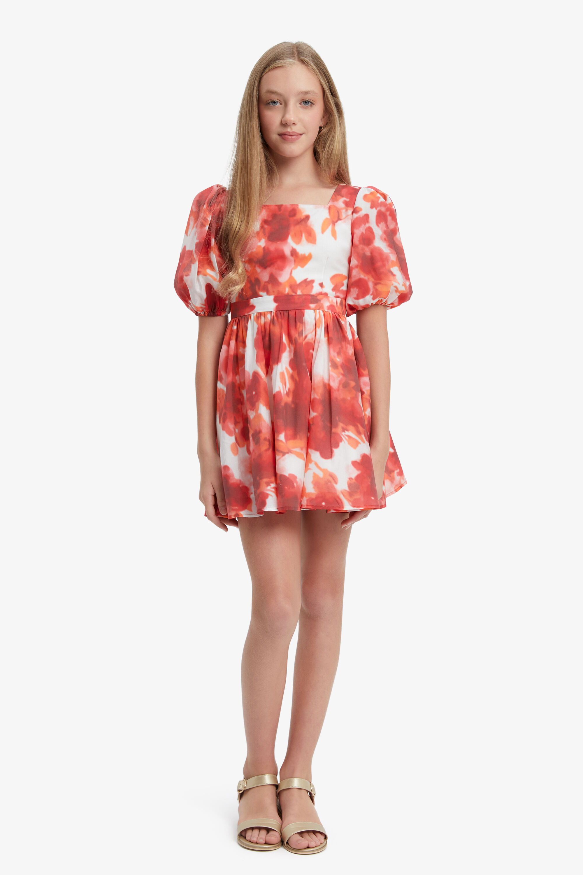 Bardot junior red top dress
