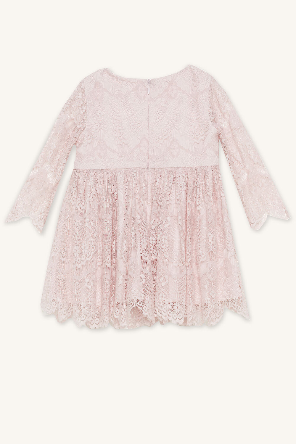 JUNIOR GIRL GERTRUDE LACE DRESS in colour TUSCANY