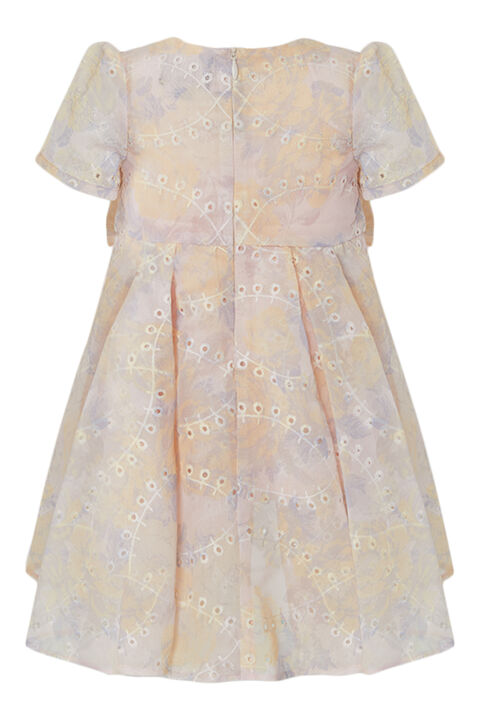 baby girl rue mini dress in colour WHISPER PINK