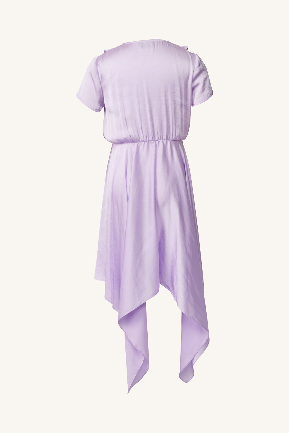 girls carter hanky dress in lilac in colour LILAC CHIFFON
