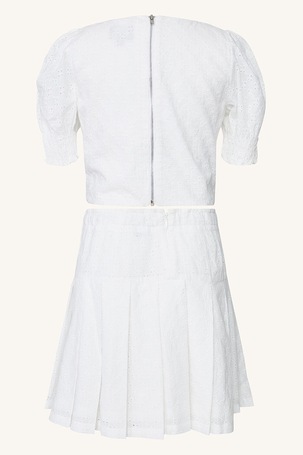 GIRLS ELLIE MINI SKIRT in colour BRIGHT WHITE