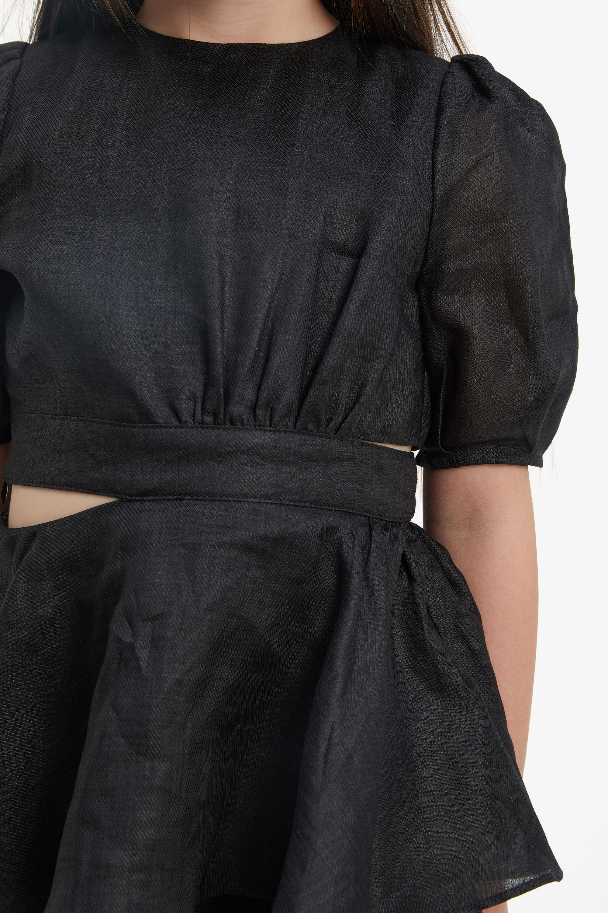 MAIA MINI DRESS IN BLACK