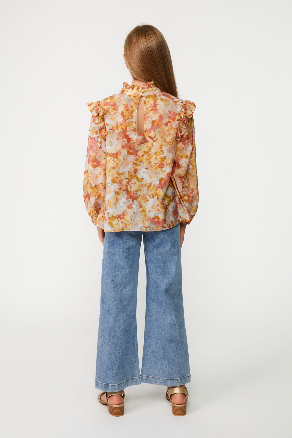 Girls VENICE ABSTRACT SHIRT in colour SKYWAY