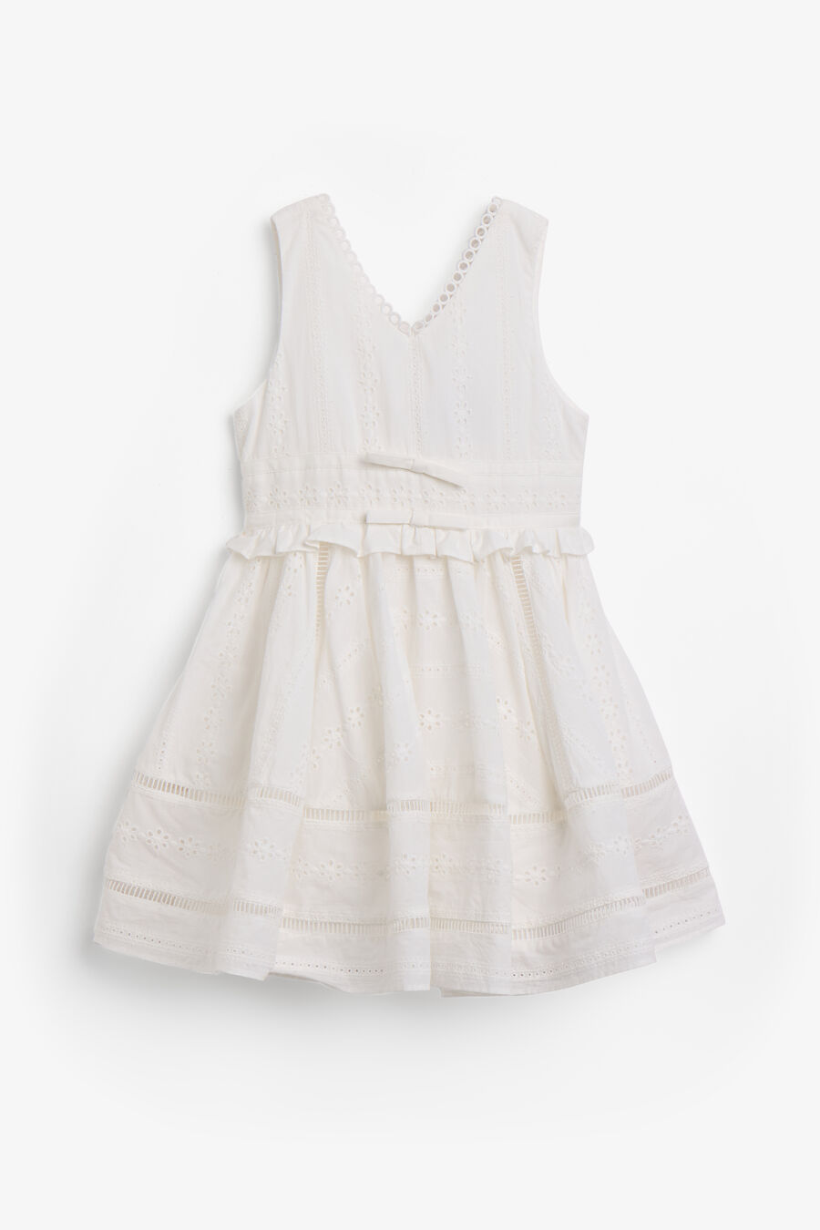 Girls Lulu Broderie Mini Dress