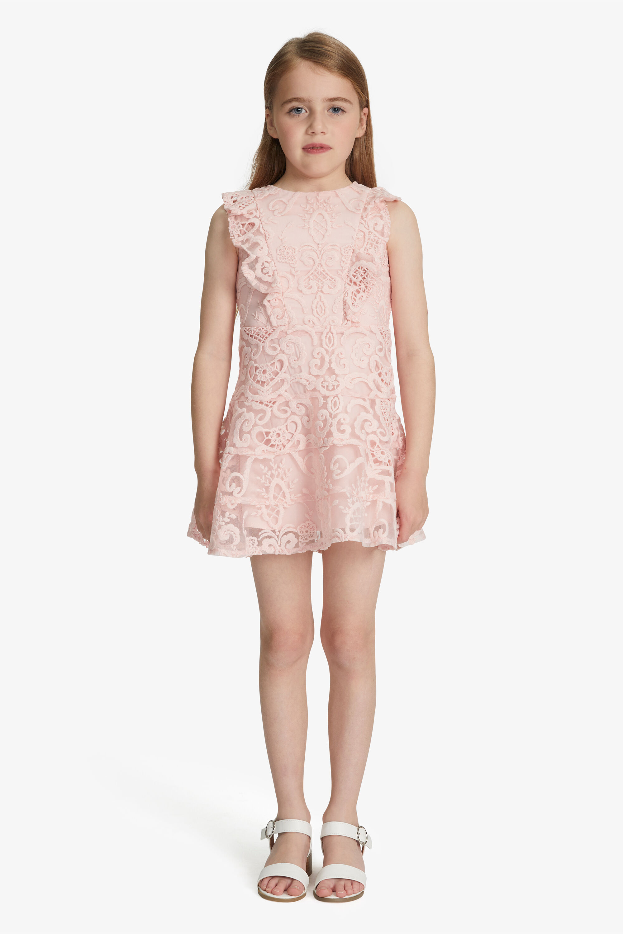 Blush pink dress online juniors