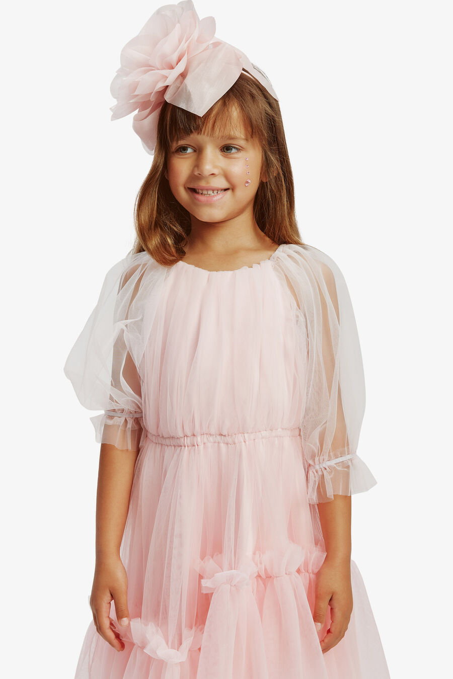 Girls Siara Ombre Tulle Gown