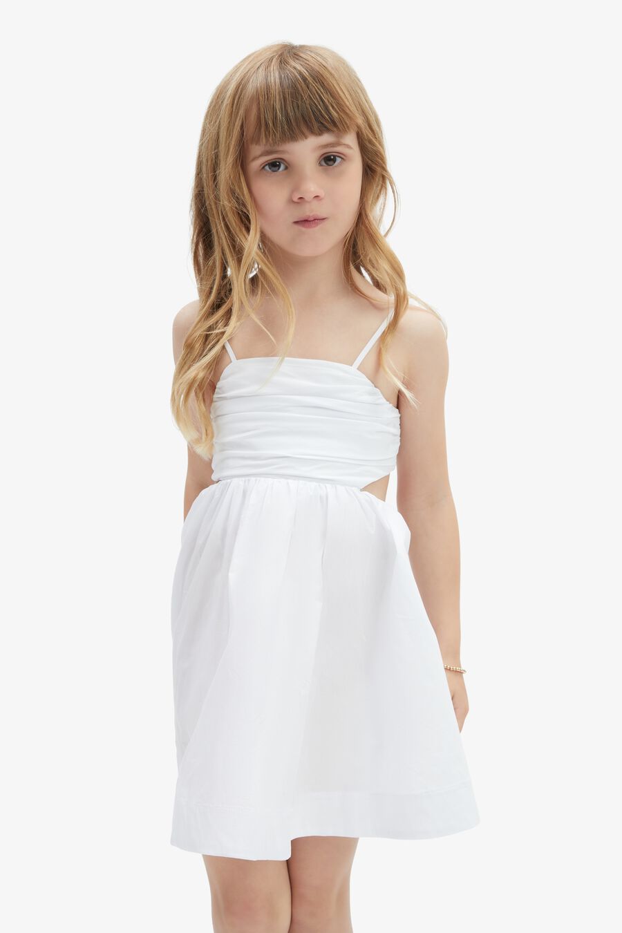 Girls Zarela Poplin Dress