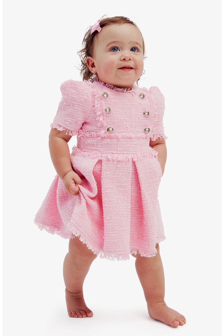 Baby Girl Brielle Boucle Dress