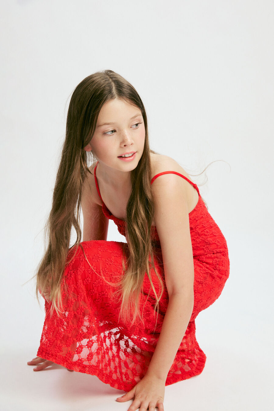 Girls Adoni Midi Dress